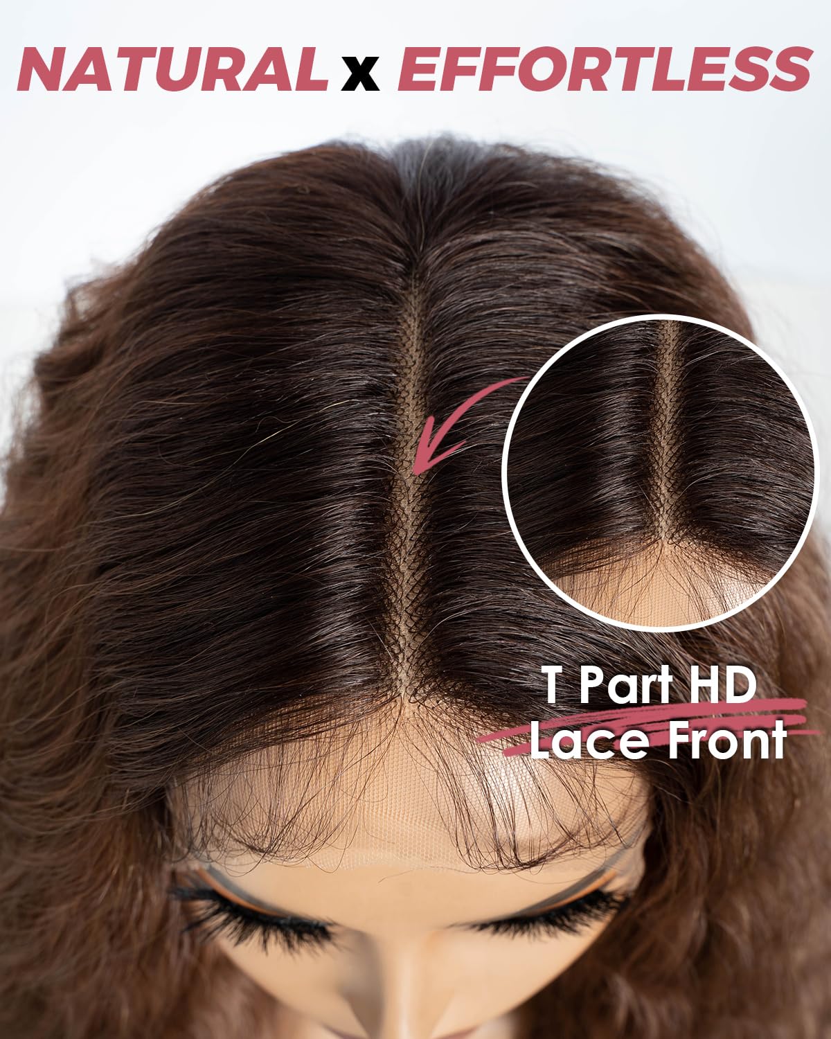 Style Icon 30-Inch Long Curly Wavy Synthetic Lace Front Wig with Baby Hair - Heat Resistant Fiber for Women (RT6/30) | Perfect for Cosplay, Daily Wear & Special Occasions