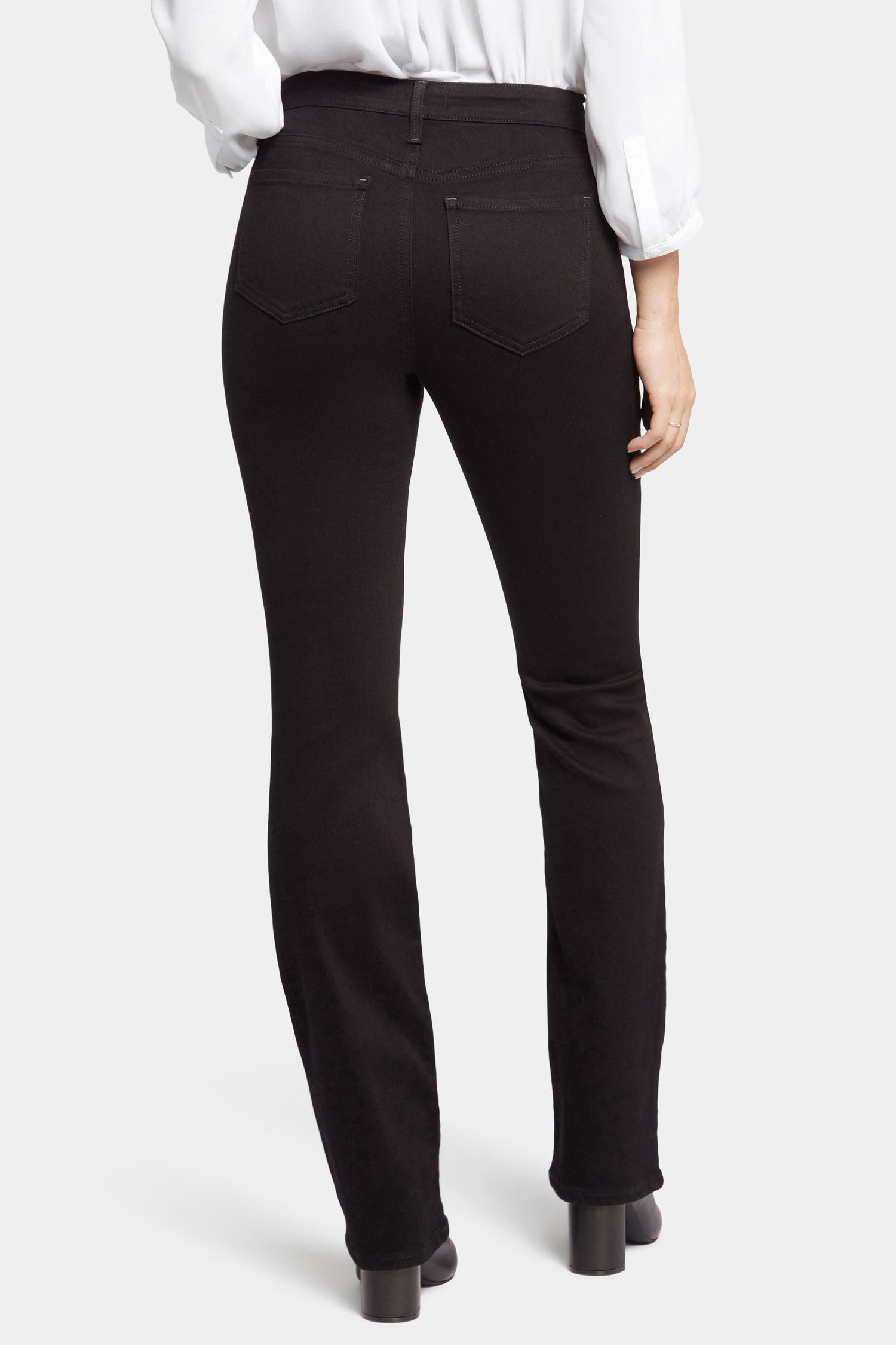 Barbara Bootcut Jeans for Women - Classic Black Denim Pants with Stretch Comfort | Perfect for Casual Wear, Office & Date Night Outfits