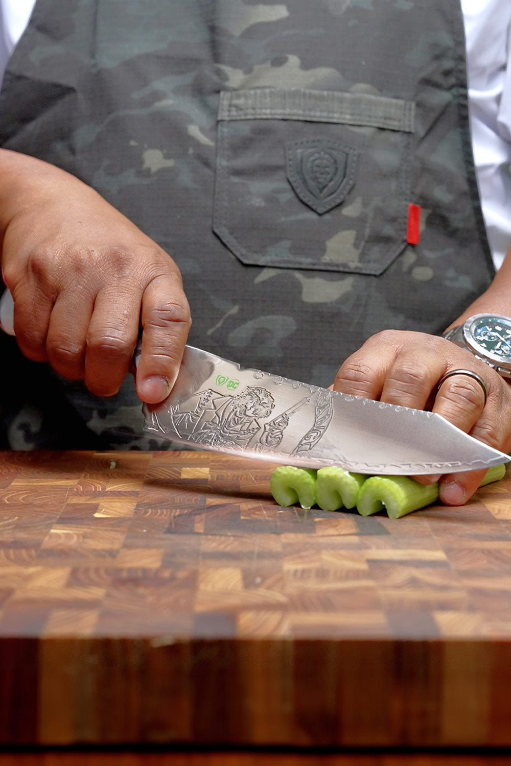 Premium 8-Inch Chef Knife - JOKER™ Edition by Dalstrong | High Carbon German Steel | Razor Sharp Blade for Professional Cooking & Food Prep | Perfect for Chefs, Home Cooks & Culinary Enthusiasts