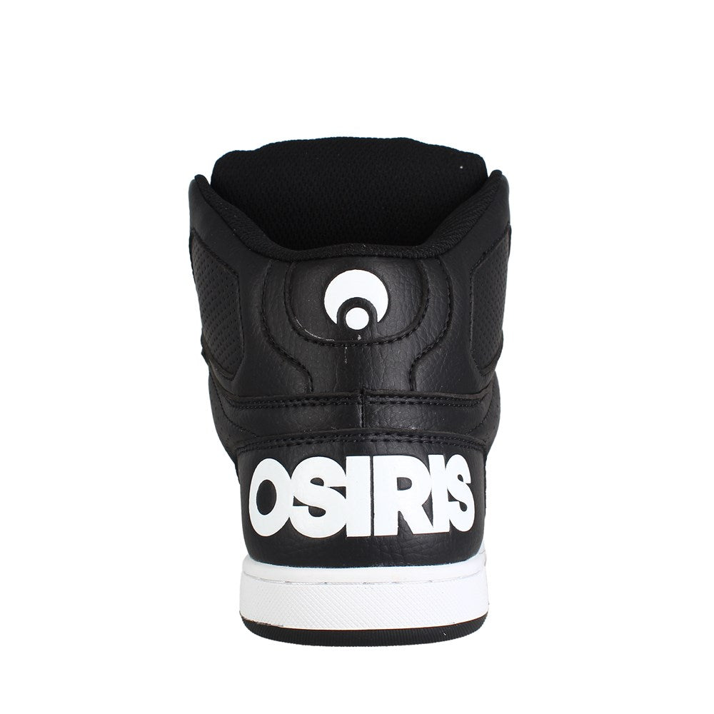 Osiris NYC 83 CLK Skate Shoes - Black/Black/White Colorway - Perfect for Street Skating & Casual Wear