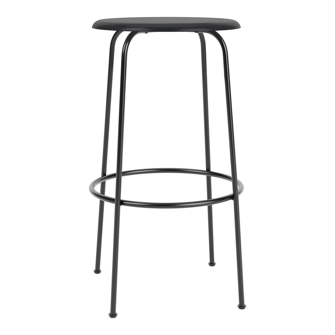 Afteroom Modern Bar Stool - Adjustable Height Counter Stool for Kitchen Island, Dining & Home Bar - Scandinavian Design with Metal Frame & Comfortable Seat Cushion - Perfect for Small Spaces & Contemporary Decor