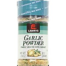 Lawry's Garlic Powder with Parsley - 2.9 oz Jar (Pack of 12) | Premium Seasoning Blend for Cooking, Grilling & Baking | Perfect for Meats, Pasta & Vegetables