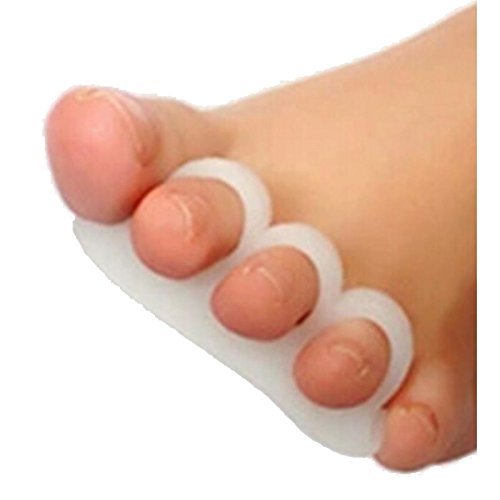 Dr. Jill's Triple Toe Gel Crest for Right Foot - Comfortable Bunion Relief & Toe Alignment Support for Women - Perfect for Running, Yoga & Everyday Wear