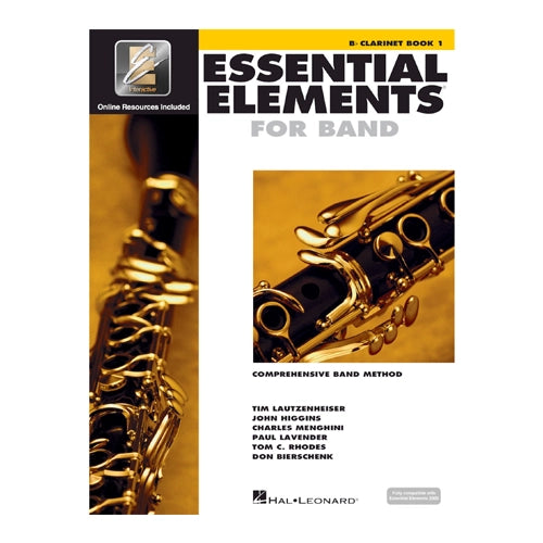 Essential Elements for Band - Bb Clarinet Book 1: Comprehensive Beginner Method Book for Students & Teachers | Perfect for School Band, Private Lessons & Home Practice