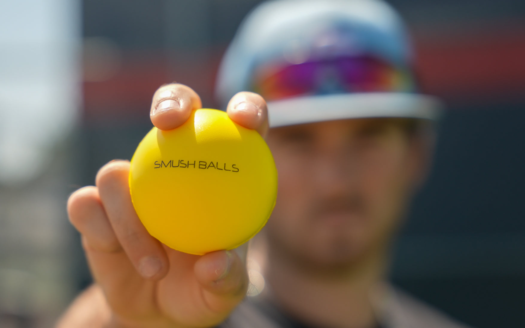 Yellow Smushballs - Soft & Squishy Stress Relief Balls for Kids & Adults | Fun Sensory Toys for Anxiety Relief, Office Desk Decor & Party Favors | Perfect for Fidgeting, Relaxation & Playtime