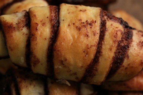 Sugar Free Chocolate Rugelach - Low Carb Keto Dessert, Pack of 3 | Perfect for Diabetics, Weight Loss & Healthy Snacking