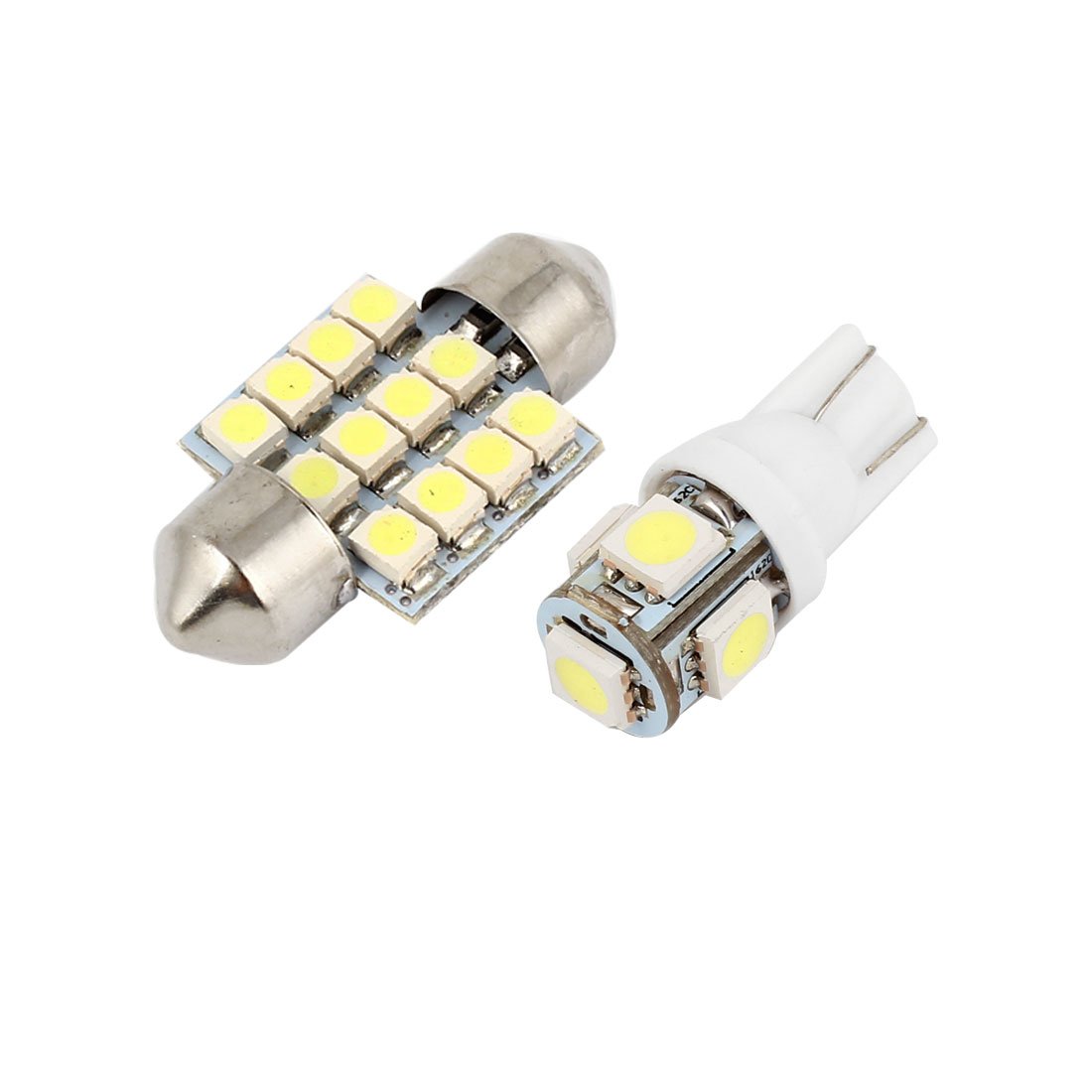 12 Pcs White LED Map Dome Light Bulbs for Toyota Camry 2015 - Interior Car Lighting Upgrade for Night Driving & Reading