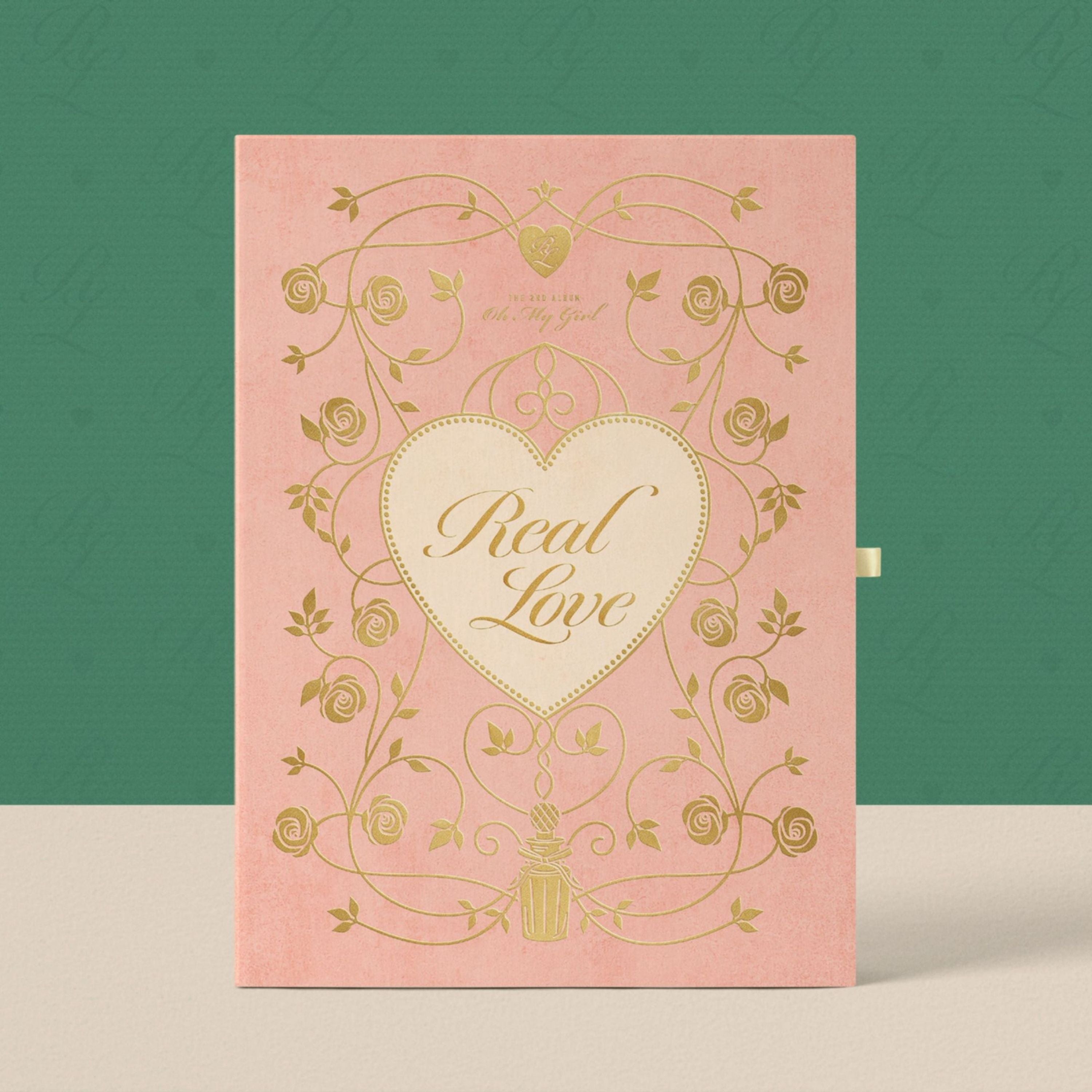 OH MY GIRL 2ND ALBUM 'REAL LOVE' Limited Edition with Exclusive Poster - K-Pop Music CD for Fans, Collectors & Gift Giving