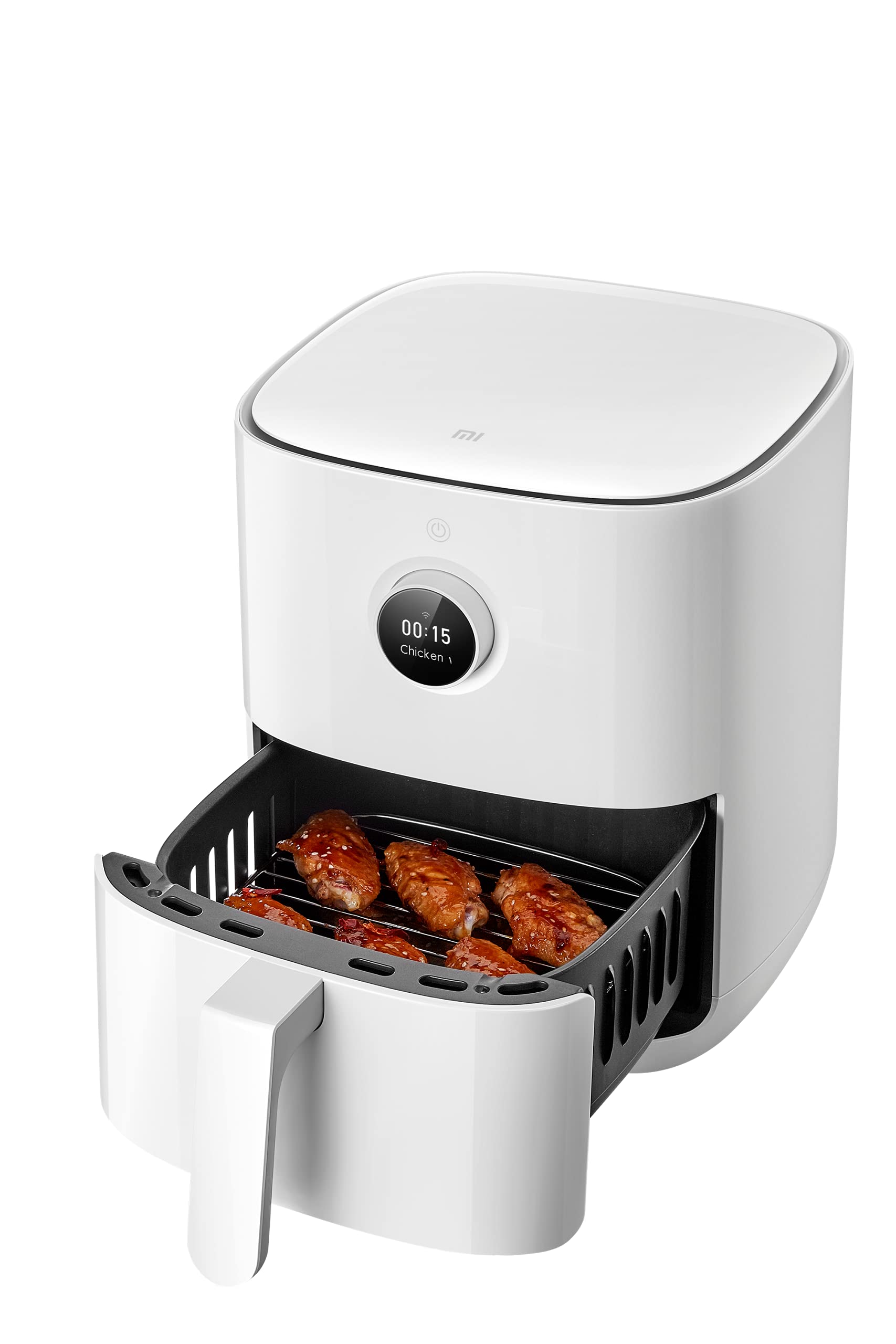 XIAOMI Mi Smart Air Fryer 3.5L - OLED Touchscreen, App Control, Dual Cooking Zones (40-200°C) - Healthy Oil-Free Frying for French Fries, Chicken Wings & Family Meals