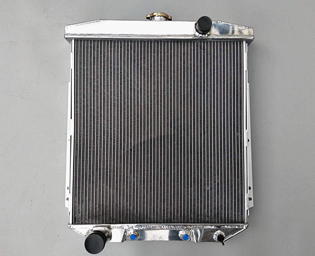 High-Performance 3 Row Aluminum Radiator for 1954-1956 Ford Fairlane Sedan & Wagon - Direct Fit Replacement for Mainline & AT Models - Perfect for Classic Car Restoration & Hot Rod Upgrades