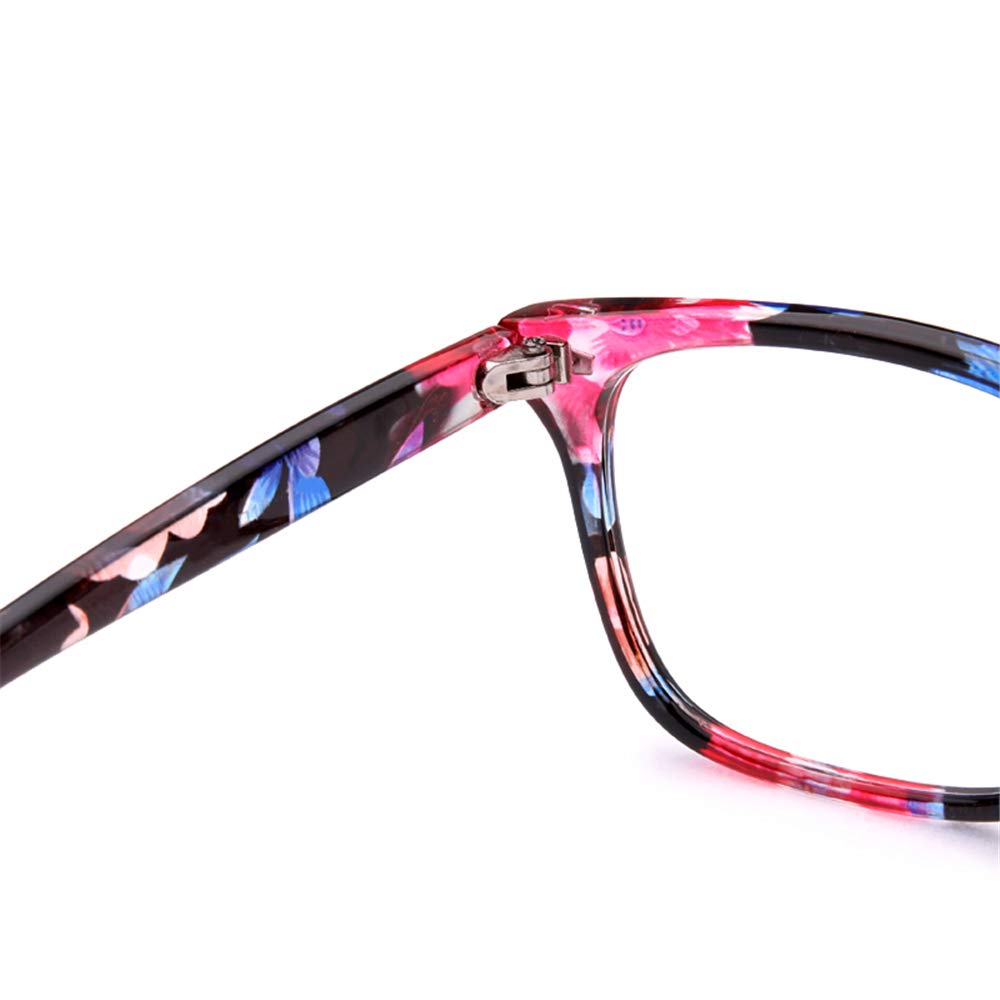 JCERKI Unisex Black Frame Myopia Glasses for Nearsightedness - Clear Distance Vision for Reading, Driving & Computer Work