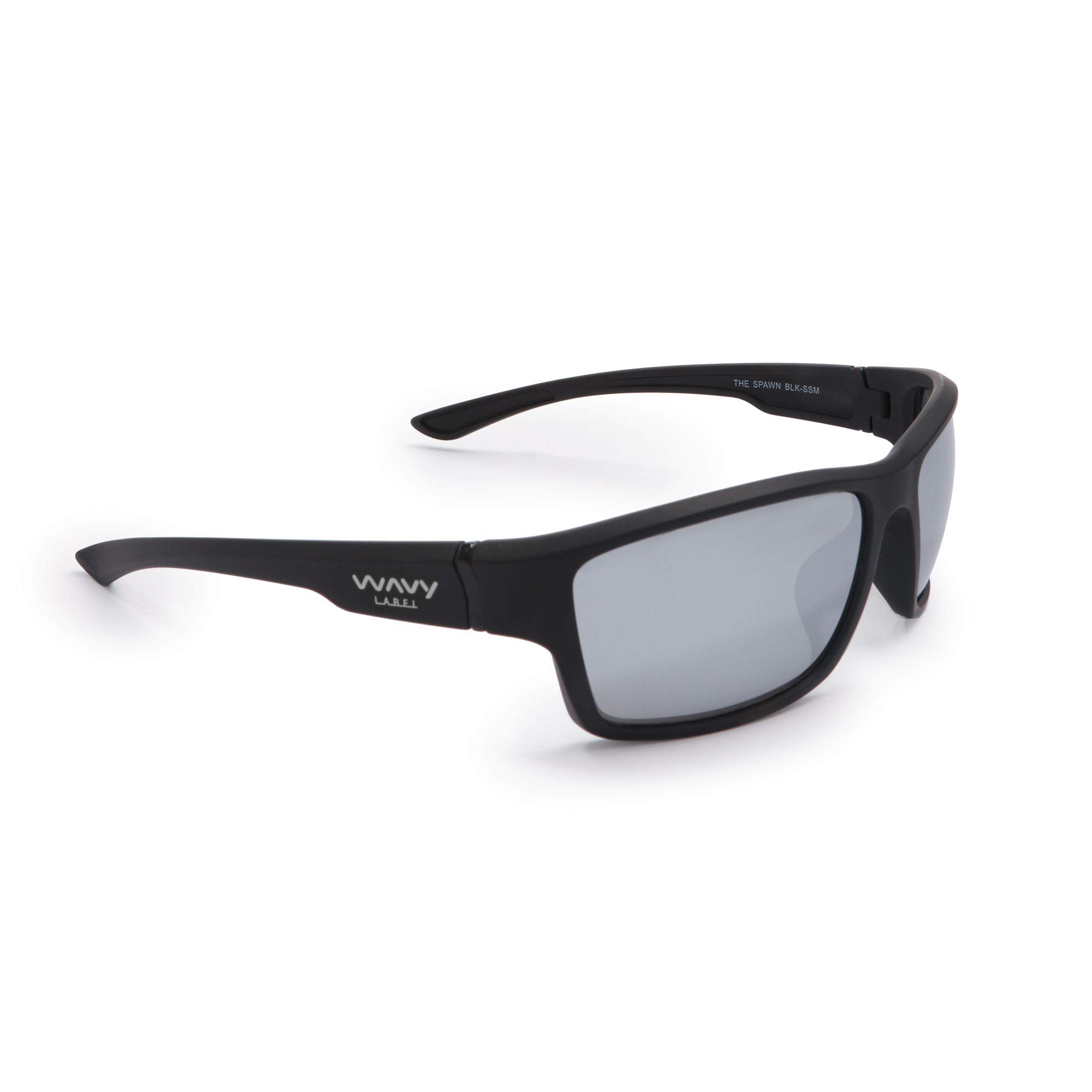 Polarized Sports Sunglasses for Men & Women - Lightweight Spawn Frame - UV Protection - Running, Cycling, Fishing & Outdoor Activities