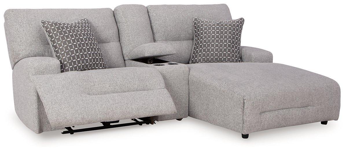 Acklen Place Power Reclining Sectional Sofa with Chaise - Modern Recliner Sofa Set for Living Room, Home Theater & Family Gatherings
