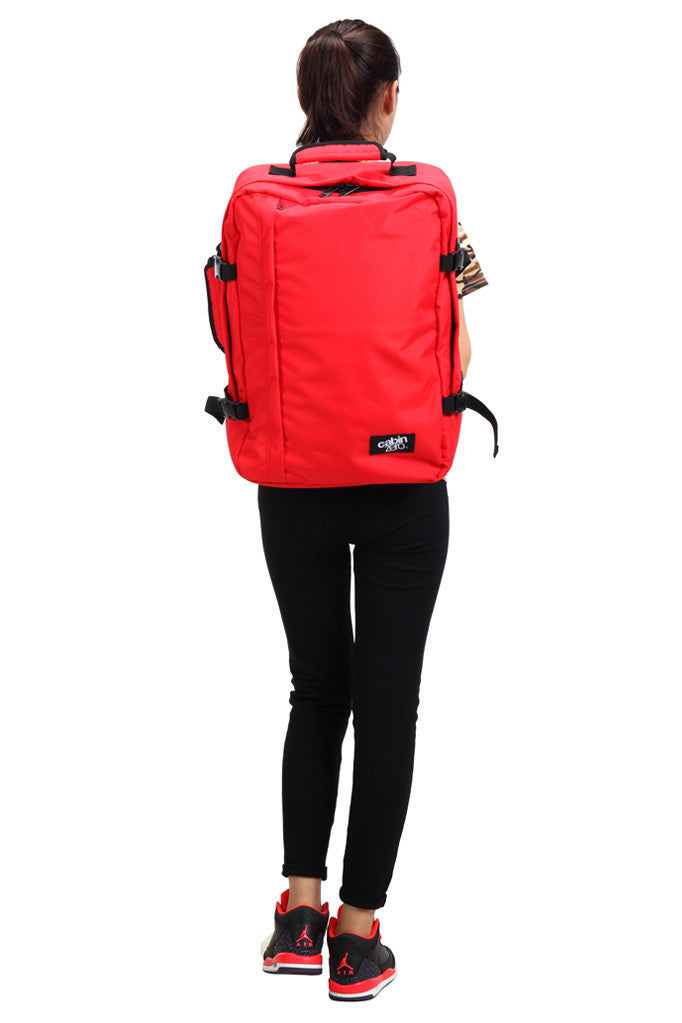 CabinZero Classic 44L Travel Backpack - Lightweight Carry-On Luggage for Men & Women | Perfect for Airplane, Weekend Trips & Outdoor Adventures