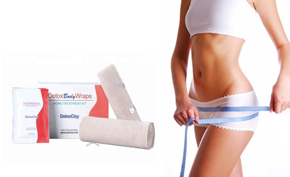 Brazilian Clay Body Contouring Detox Wrap for Weight Loss & Skin Tightening - Spa Quality Home Treatment for Cellulite Reduction & Detoxification
