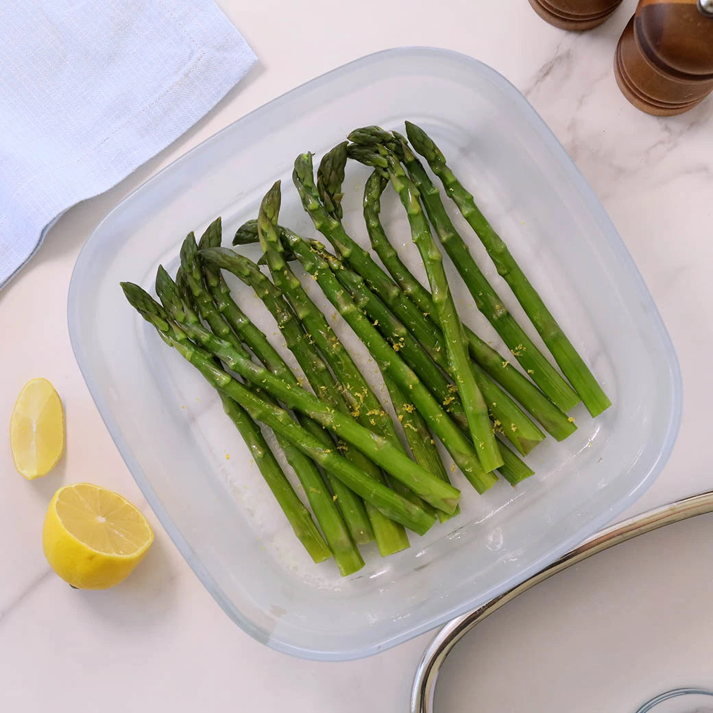 How to Microwave Asparagus Perfectly - Quick & Easy Cooking Guide for Fresh Asparagus Spears | Ideal for Healthy Meals, Side Dishes & Meal Prep