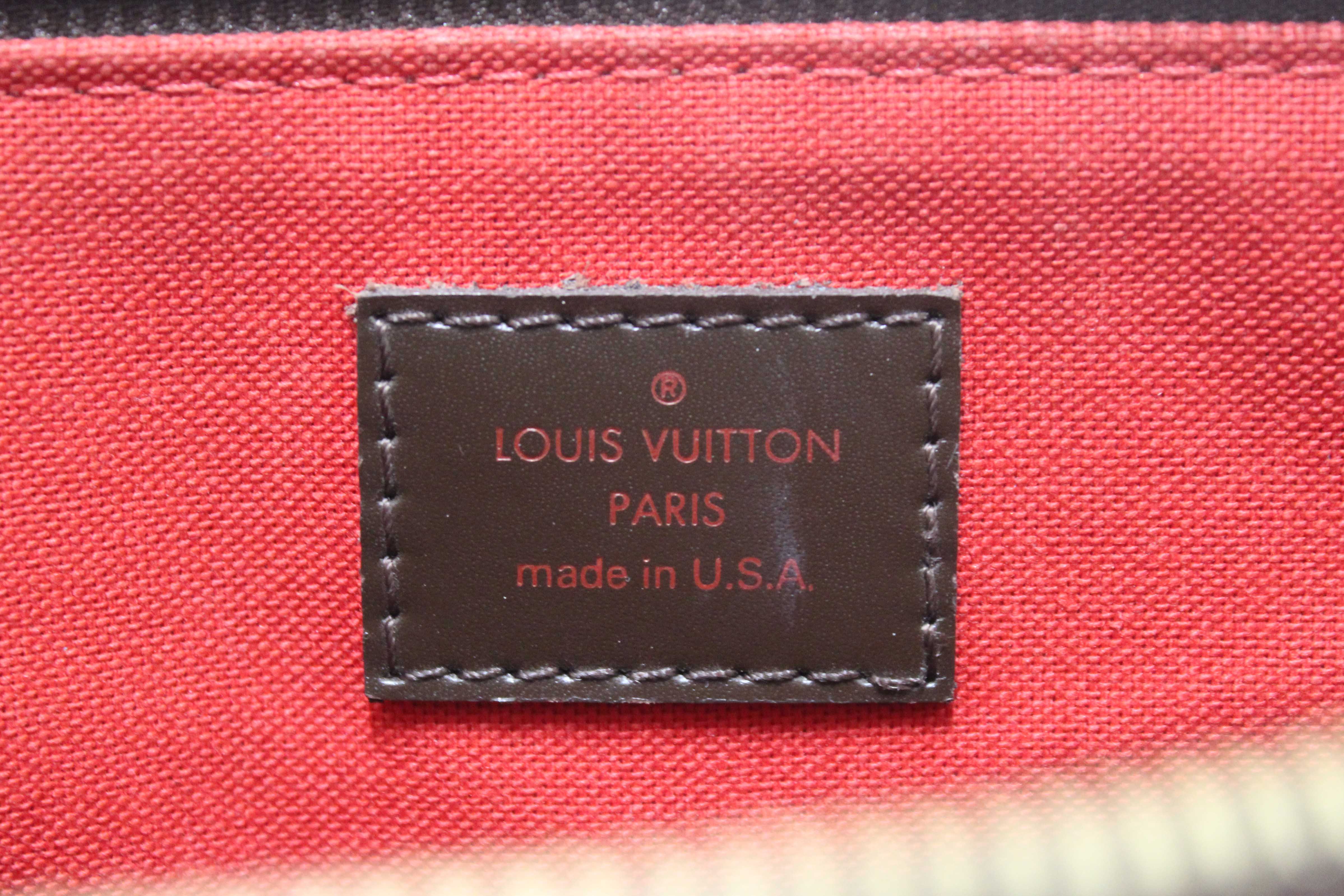 Authentic Louis Vuitton Damier Ebene Westminster PM Tote Shoulder Bag - Luxury Designer Handbag for Women, Perfect for Work, Travel & Everyday Use