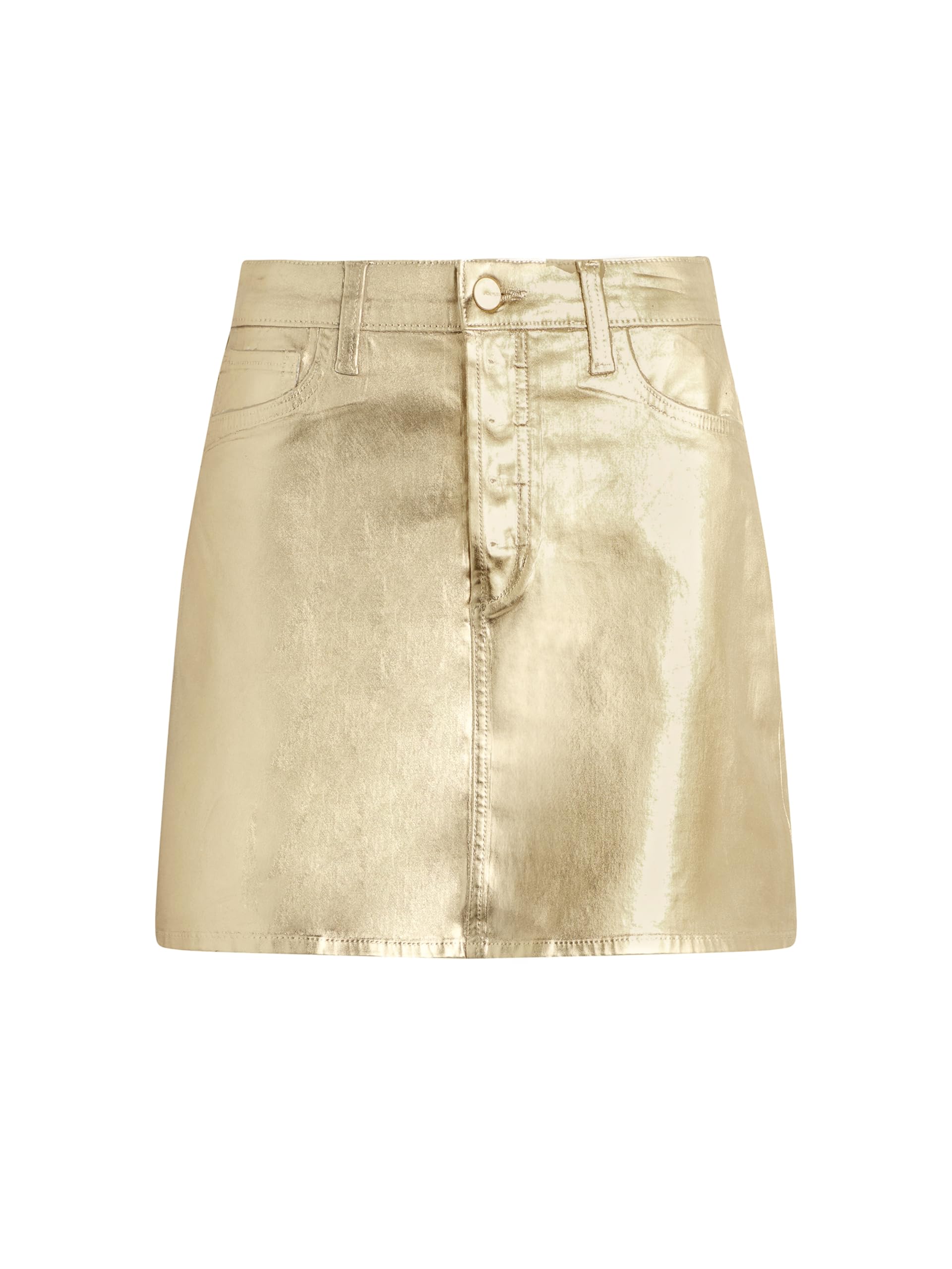 Joe's Women's The Cara Foil Mini Skirt - Stylish Metallic Party Skirt for Women, Perfect for Night Out, Club Wear, and Festivals | Fashionable & Comfortable