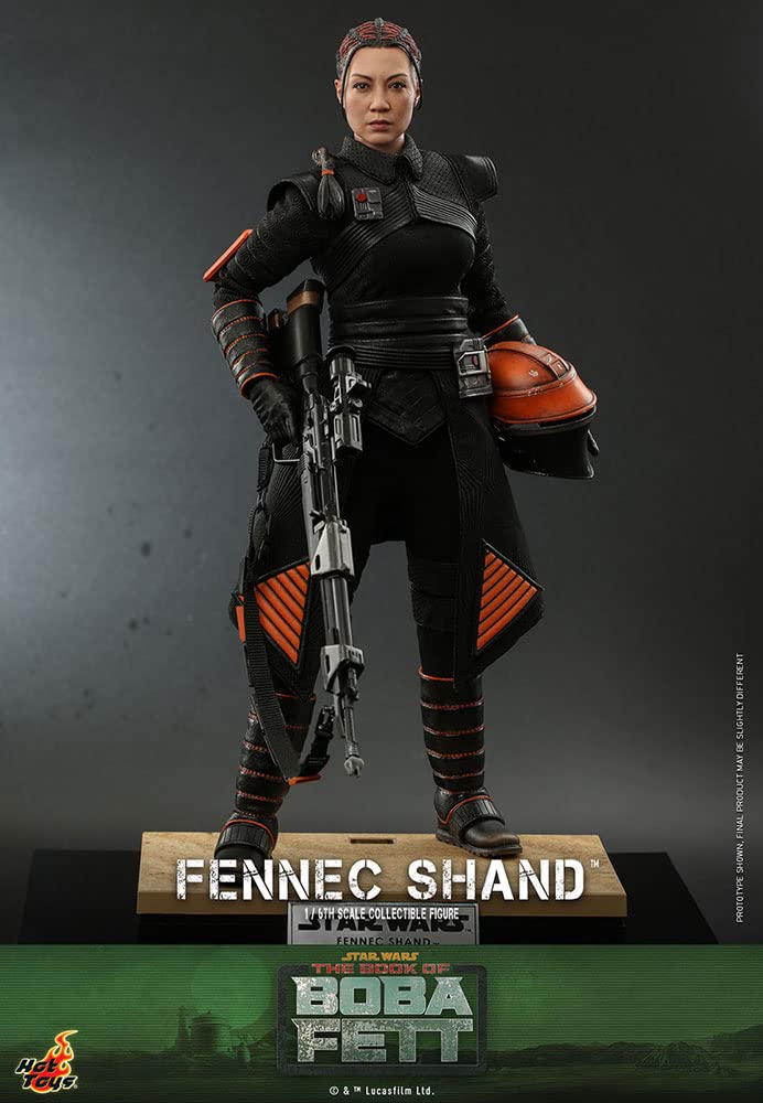 Hot Toys 1:6 Scale Fennec Shand Action Figure - The Book of Boba Fett Collectible Black Series | Perfect for Star Wars Fans, Display & Gift Giving