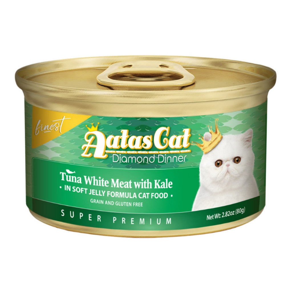 Aatas Cat Finest Wet Cat Food Variety Pack - Fruity Feast in Gravy 70g, Diamond Dinner in Jelly 80g & Daily Defense Digestive 80g | Premium Nutrition for Adult Cats | Perfect for Mealtime, Weight Management & Digestive Health