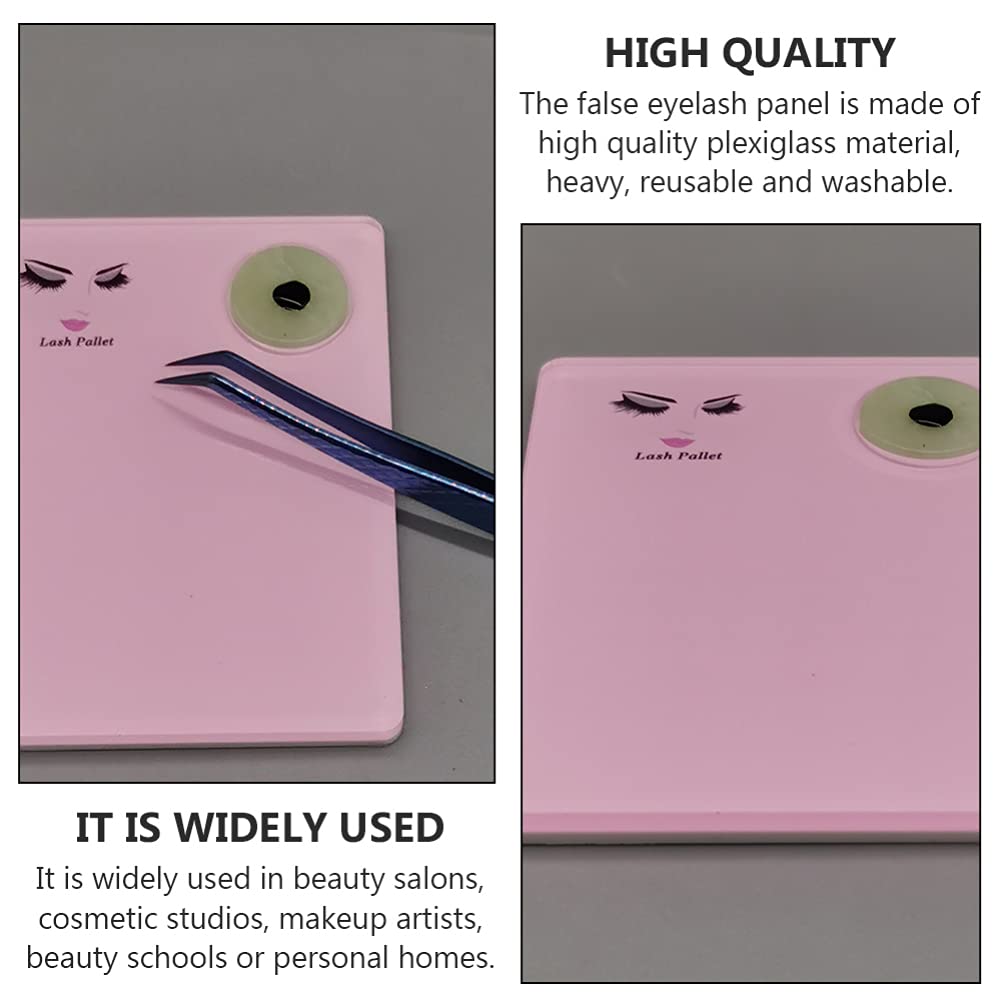 Lurrose Eyelash Extension Glue Palette - Jade Stone Adhesive Tray for Professional Lash Artists | Perfect for Salon, Home Use & DIY Lash Extensions