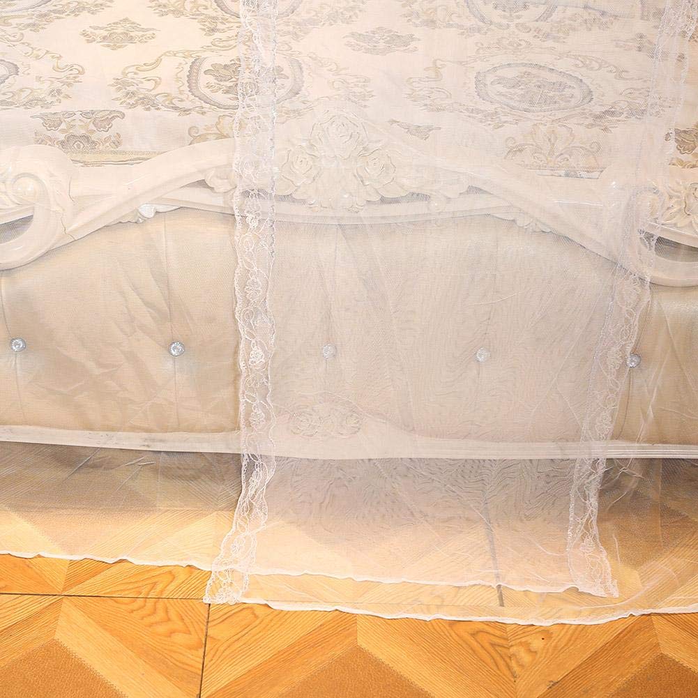 Luxury Princess 4-Poster Bed Canopy with Netting - 150x200x200cm Elegant Bed Curtain for Girls' Room Decor | Perfect for Kids Bedroom, Nursery, and Fantasy Themed Sleepovers