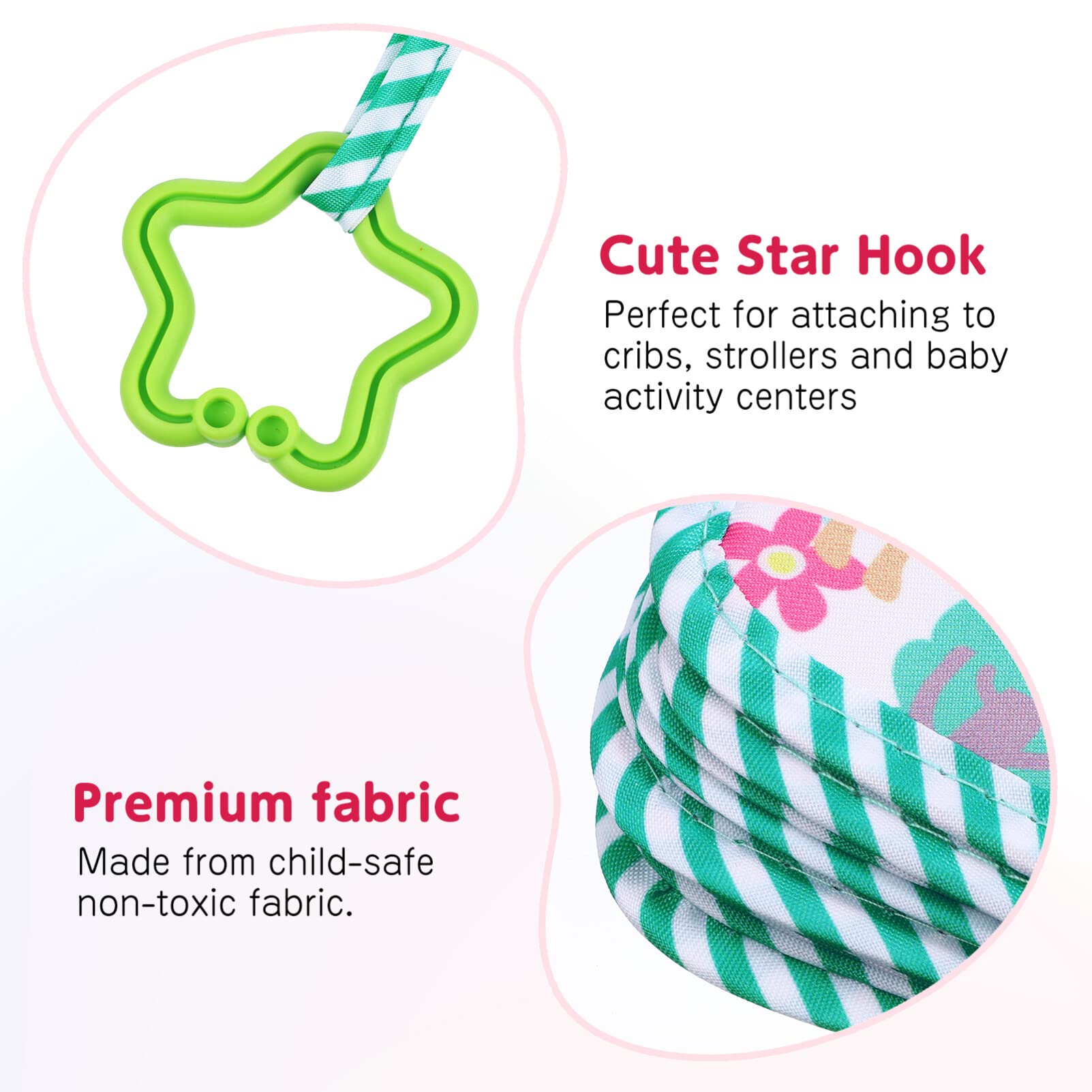 NUOBESTY Baby First Year Memory Book - Soft Cloth Photo Album for Newborns, Infants & Toddlers - Cartoon Design Keepsake Scrapbook - Perfect for Baby Shower Gifts, 1st Birthday Presents & Family Photo Storage