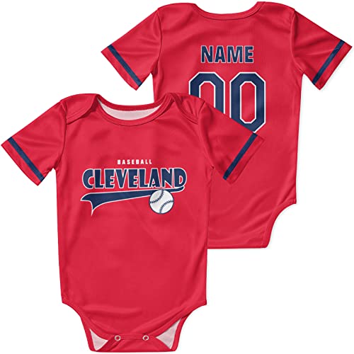 Custom Personalized Baby Onesie & Suit - Choose Any Name & Number - Perfect Baby Shower Gift for Newborns & Infants | Great for Birthdays, Christenings & Photo Shoots