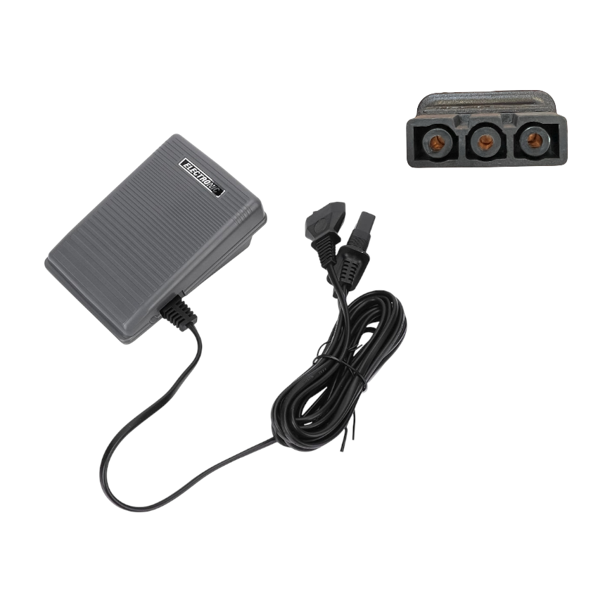 Brother XE0629101 Foot Controller & Power Cord - Compatible with BM, JA, GS, LS Series & Overlockers - Perfect for Sewing Machines & Crafting Projects