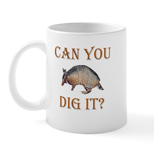 White - Armadillo Mug