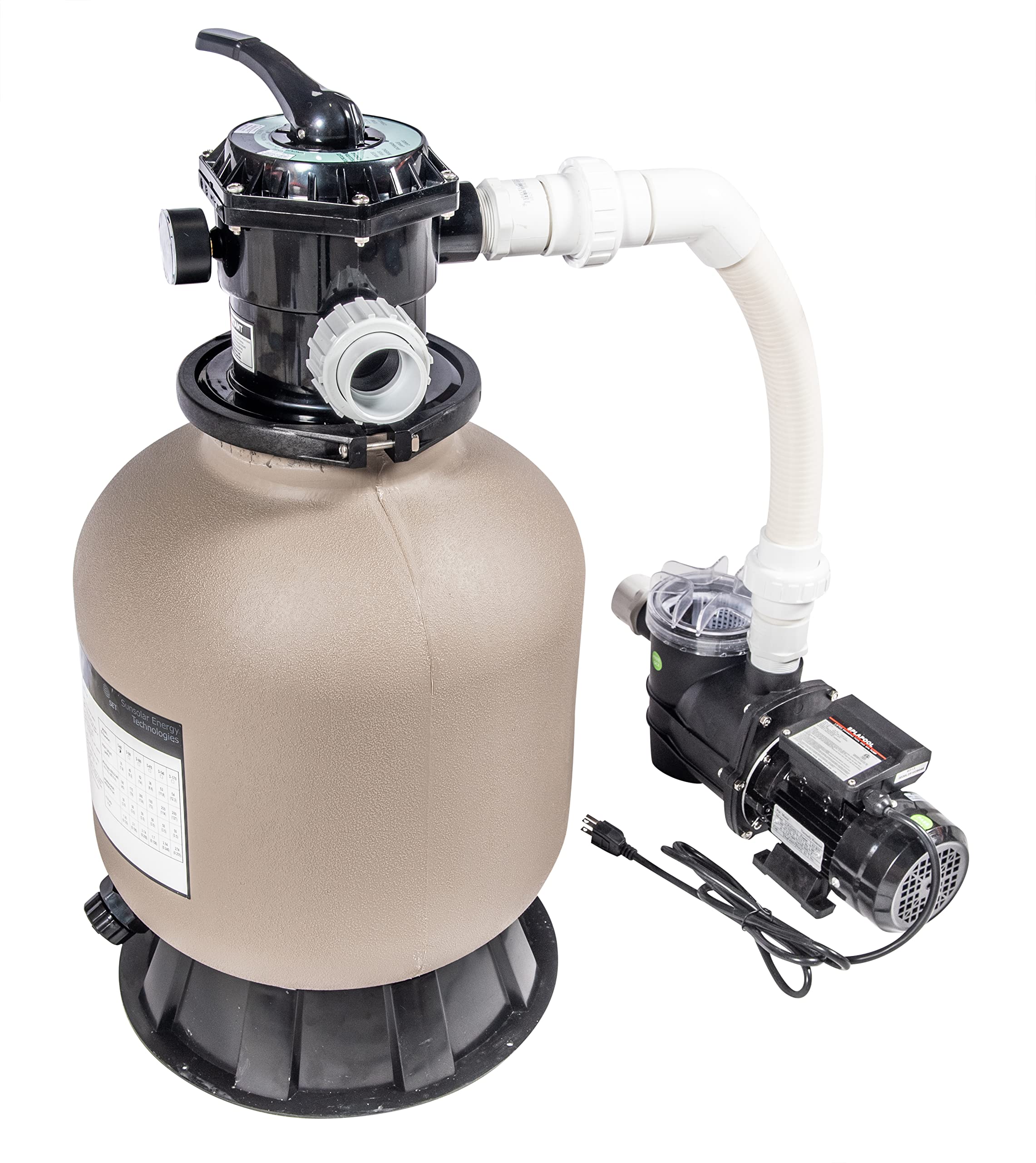 **Above-Ground Swimming Pool Sand Filter System with 0.35 HP Pump – Durable & Efficient Pool Filtration for Clear Water – Perfect for Backyard, Inground, and Family Pools**