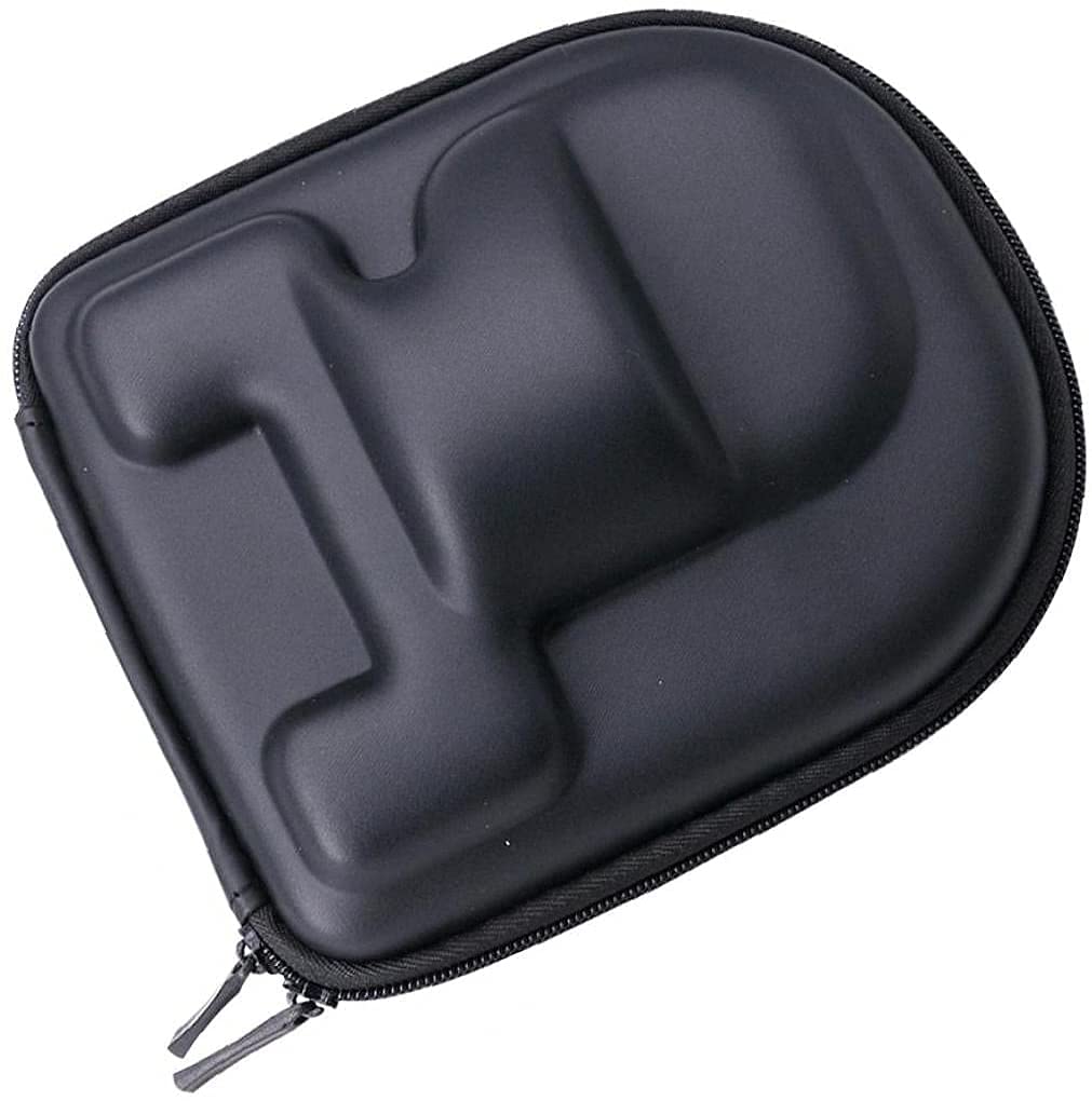 JSY Waterproof Fishing Reel Case - Portable EVA Fishing Wheel Storage Bag for Bait & Line - Left/Right Hand Compatible - Ideal for Saltwater & Freshwater Fishing Trips
