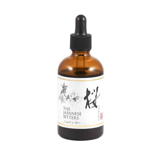 Premium Japanese Sakura Cherry Blossom Bitters - 100ml Bottle for Cocktails, Mocktails & Baking | Authentic Floral Flavor Enhancer