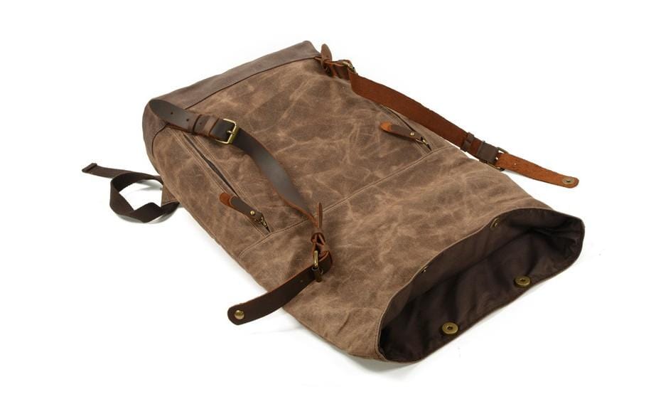 Women's Canvas Backpack Purse - Lightweight Unisex Shoulder Bag for Travel, School & Everyday Use
