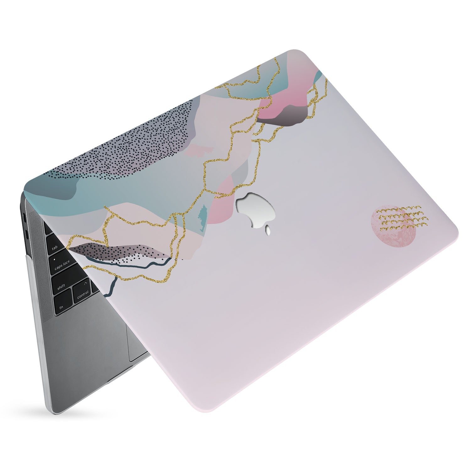 Marble Art MacBook Case - Protective Cover for MacBook Air & Pro - Durable & Stylish Laptop Sleeve for Work, Travel & School