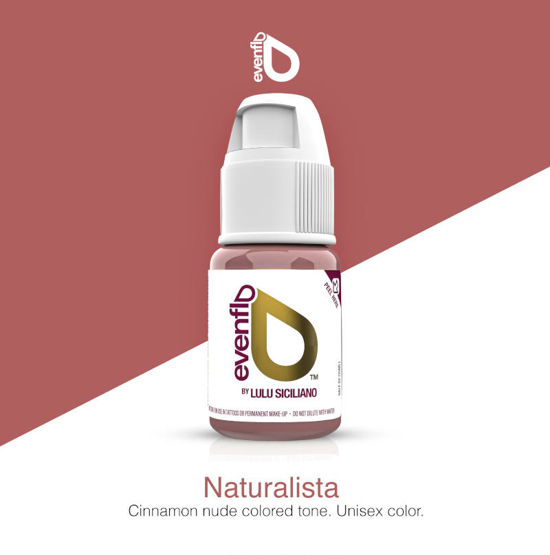 Perma Blend Luxe Evenflo Naturalista Pigment - Professional Tattoo Ink for Vibrant & Long-Lasting Body Art - Perfect for Tattoo Artists & Permanent Makeup