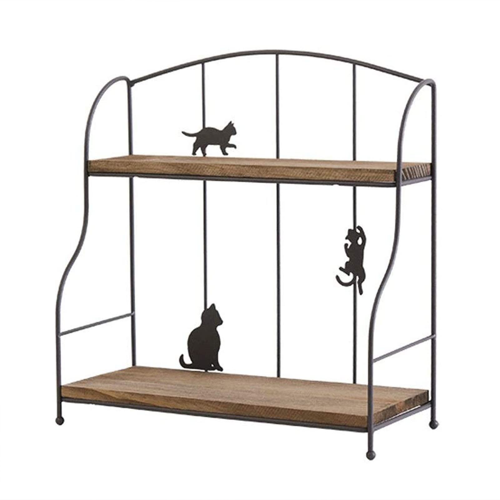 Double Desk Shelf & Bookshelf Organizer - Office Storage Rack for Cosmetics, Books & Decor | Space-Saving Dorm Room & Home Office Solution