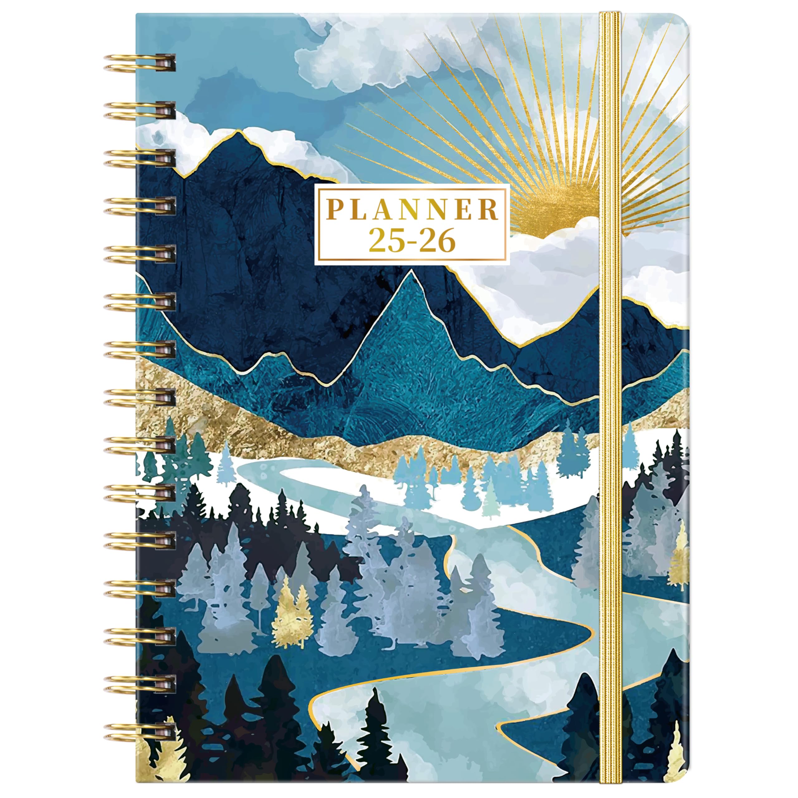 2025-2026 Academic Planner with Tabs | July 2025 - June 2026 Weekly & Monthly Organizer | 6.3