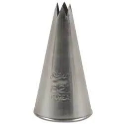 Open Star Pastry Tip - Professional Stainless Steel Baking Decorating Nozzle for Cakes, Cupcakes & Cookies - Perfect for Birthday, Wedding & Holiday Desserts