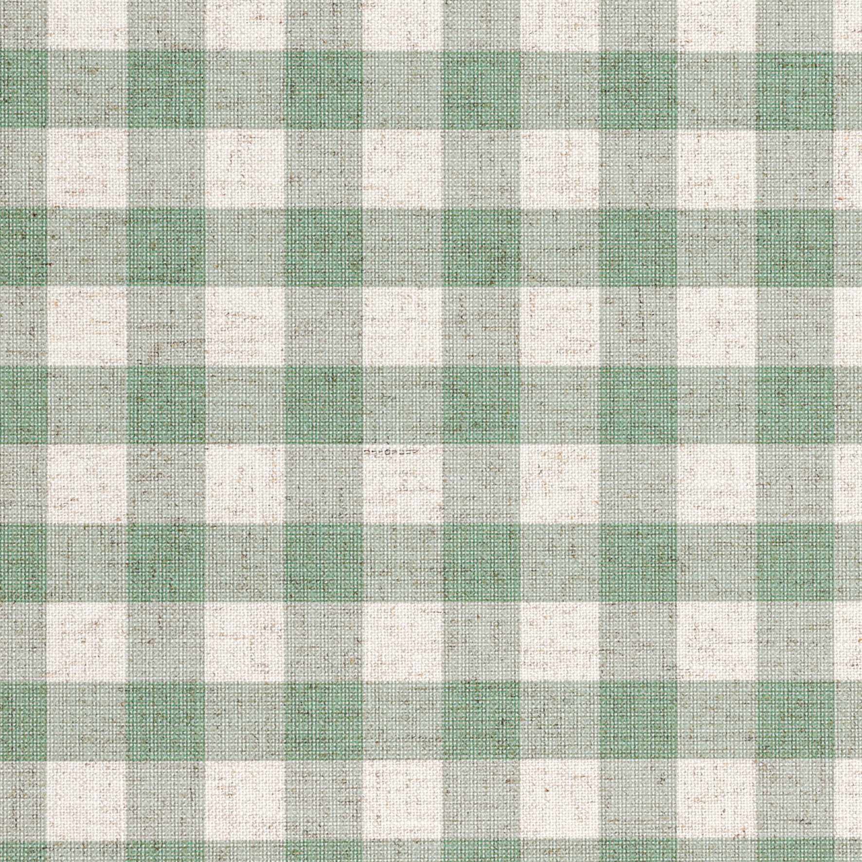 Premium Linen Check Wallpaper - Forest Green Textured Wall Covering Samples for Living Room, Bedroom & Home Decor