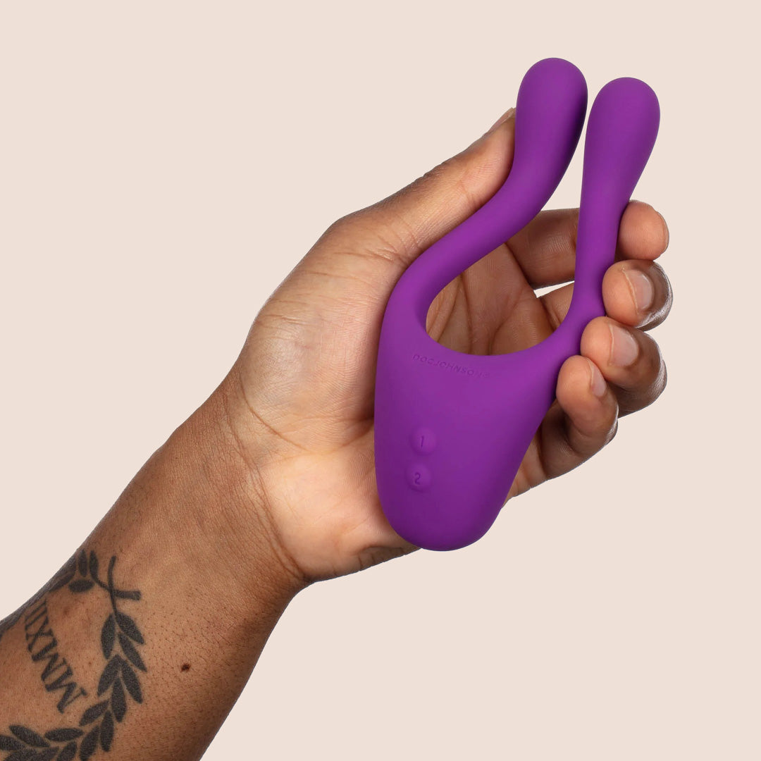 TRYST™ Multi Erogenous Zone Massager - Powerful Versatile Vibrator for Women & Couples | G-Spot, Clitoral & Full Body Stimulation | Perfect for Solo Play & Partner Intimacy | Waterproof & Rechargeable