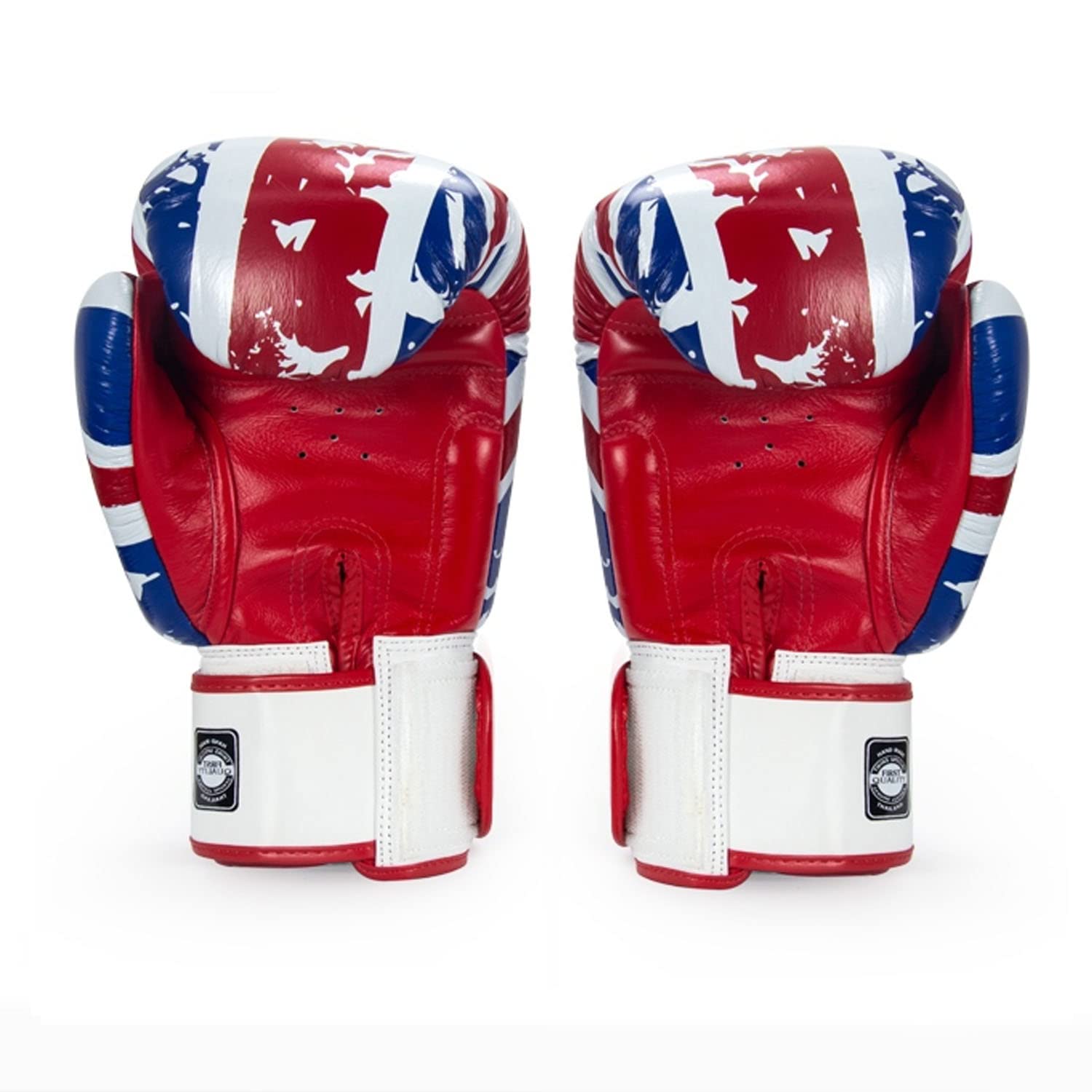 Twins Boxing Muay Thai Training Sparring Gloves 10 oz - Premium Leather MMA Gloves for Kickboxing, Muay Thai & Martial Arts Training - Ideal for Sparring, Bag Work & Fitness Classes