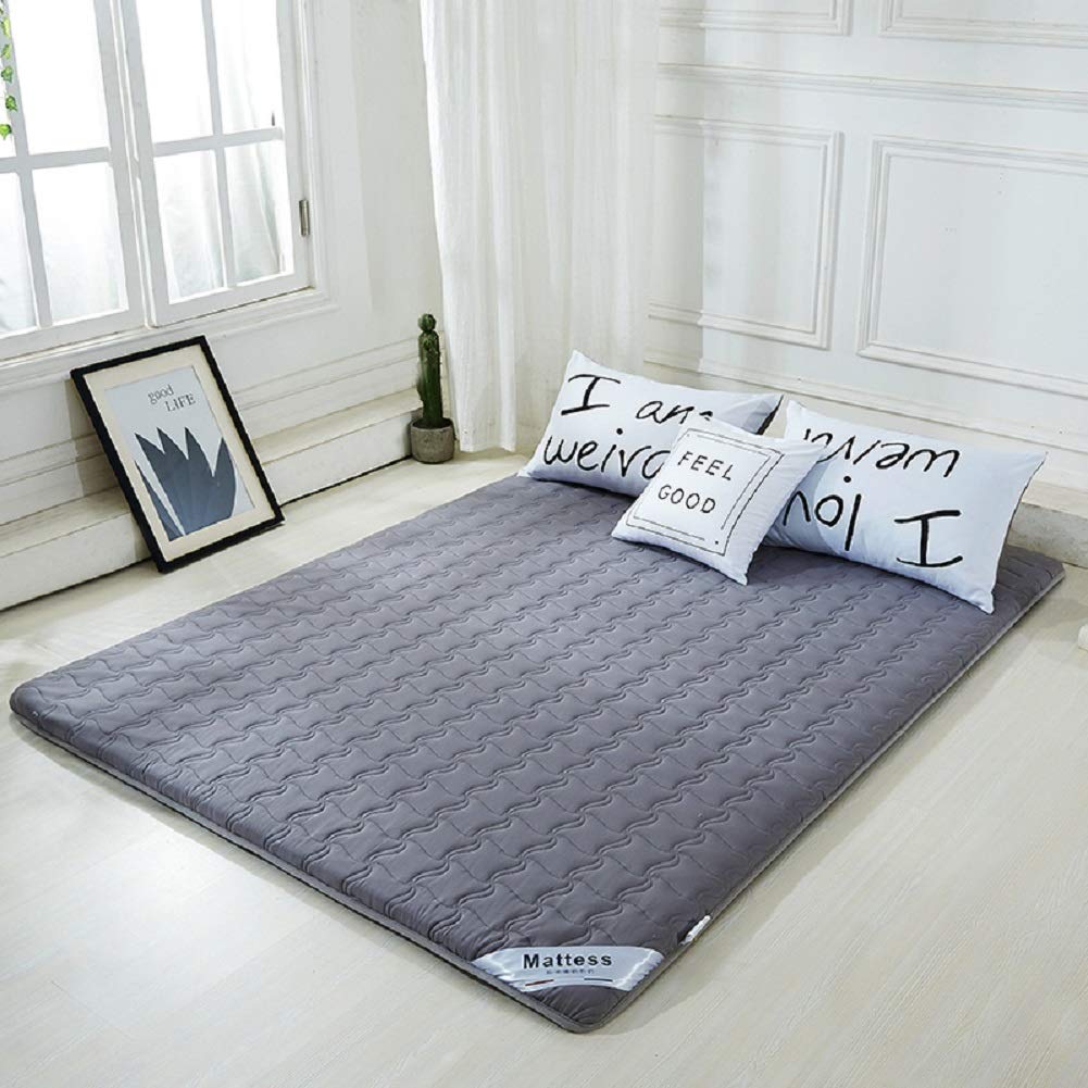 Waterproof Tatami Floor Mat & Non-Slip Mattress Protector Cover - Twin, Full, Queen, King Size 150x190cm (59x75in) - Ideal for Bedrooms, Guest Rooms, Dorms & Floor Seating Areas