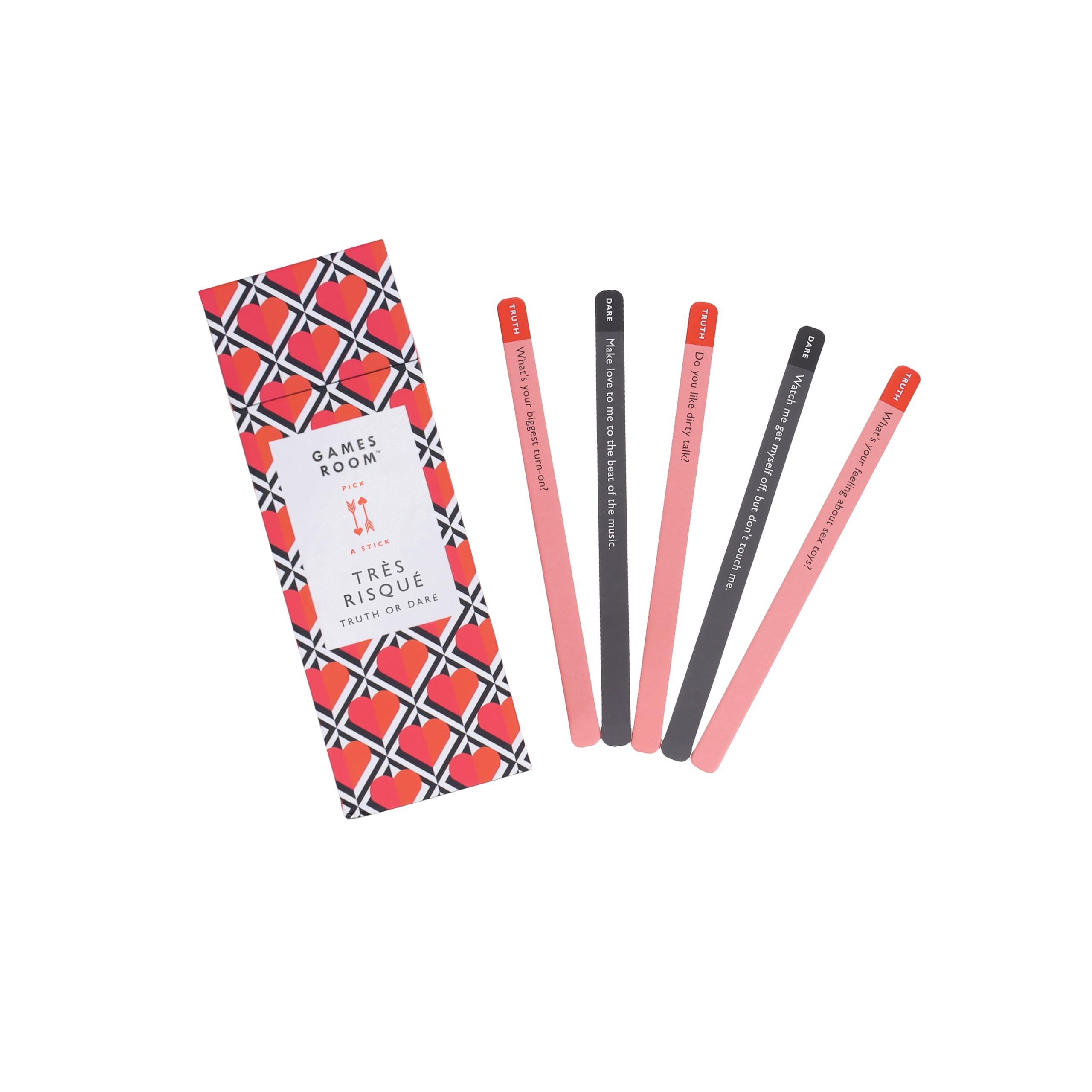 Fun Adult Party Game - Très Risqué Truth or Dare Card Game for Couples & Friends | Perfect for Bachelorette Parties, Date Nights & Game Nights