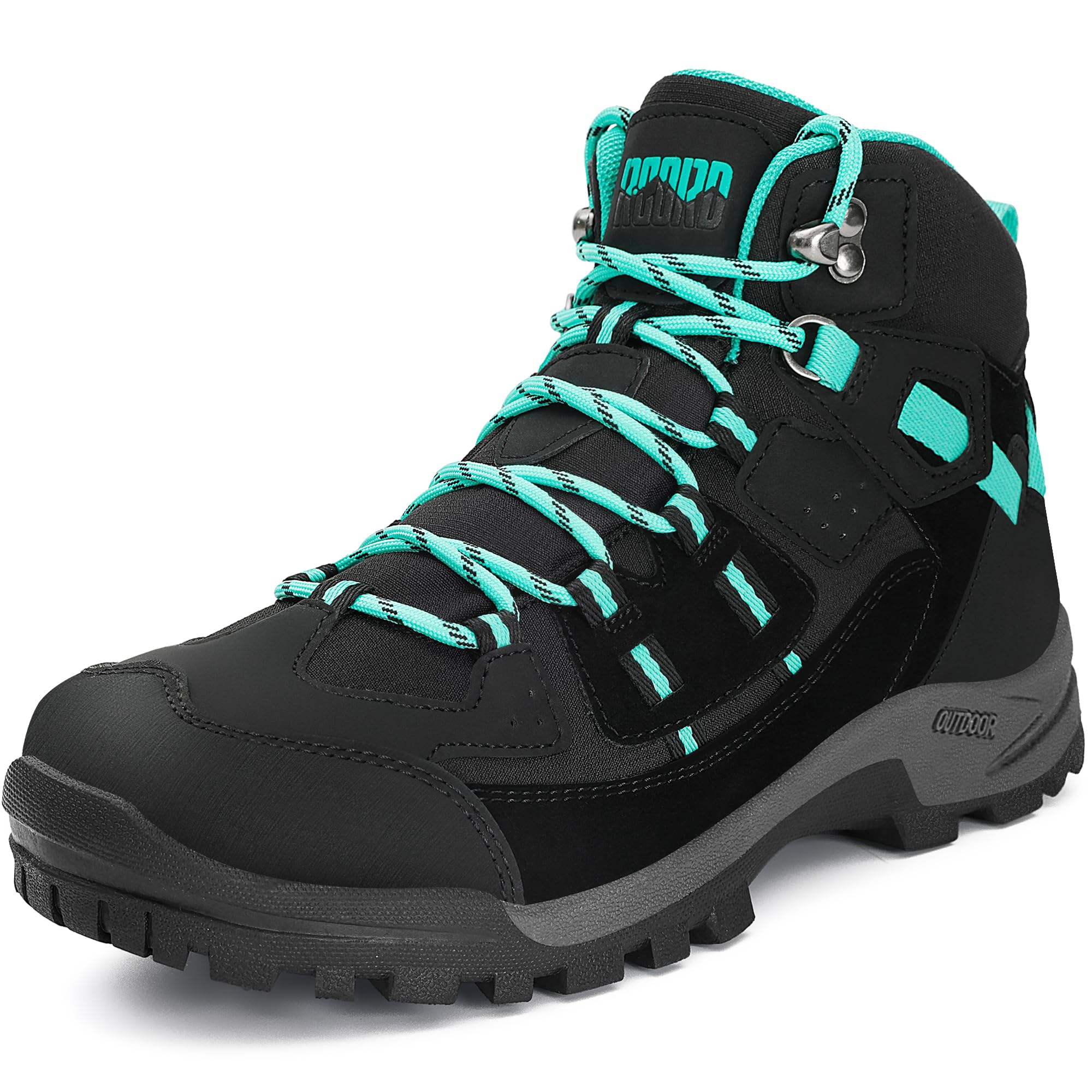 Women's Waterproof Hiking Boots - Lightweight Non-Slip Outdoor Walking Shoes for Trail, Camping & Mountain Climbing | Comfortable Ankle Support for Women's Hiking & Trekking Adventures