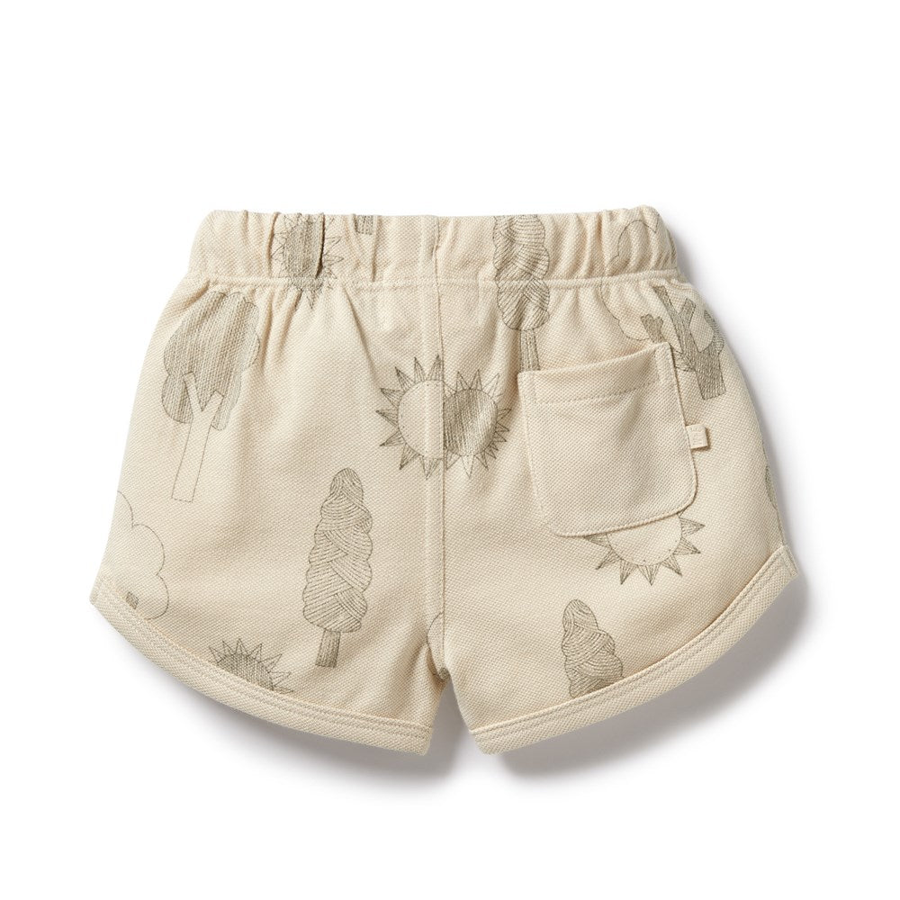 Park Days Organic Cotton Shorts for Women - Comfortable Casual Summer Shorts for Outdoor Activities, Yoga, and Lounge Wear