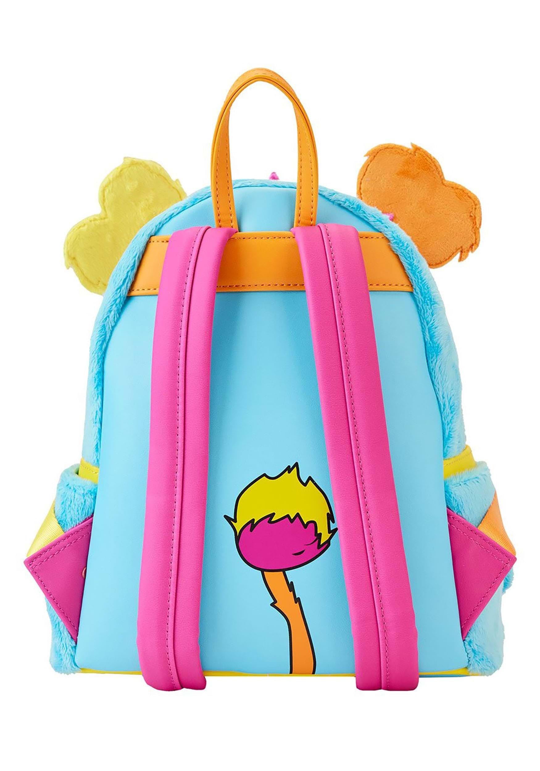 Loungefly Hasbro Popples Cosplay Plush Mini Backpack - Cute Collectible Disney Style Crossbody Bag for Women & Girls, Perfect for Theme Parks, Conventions & Everyday Use