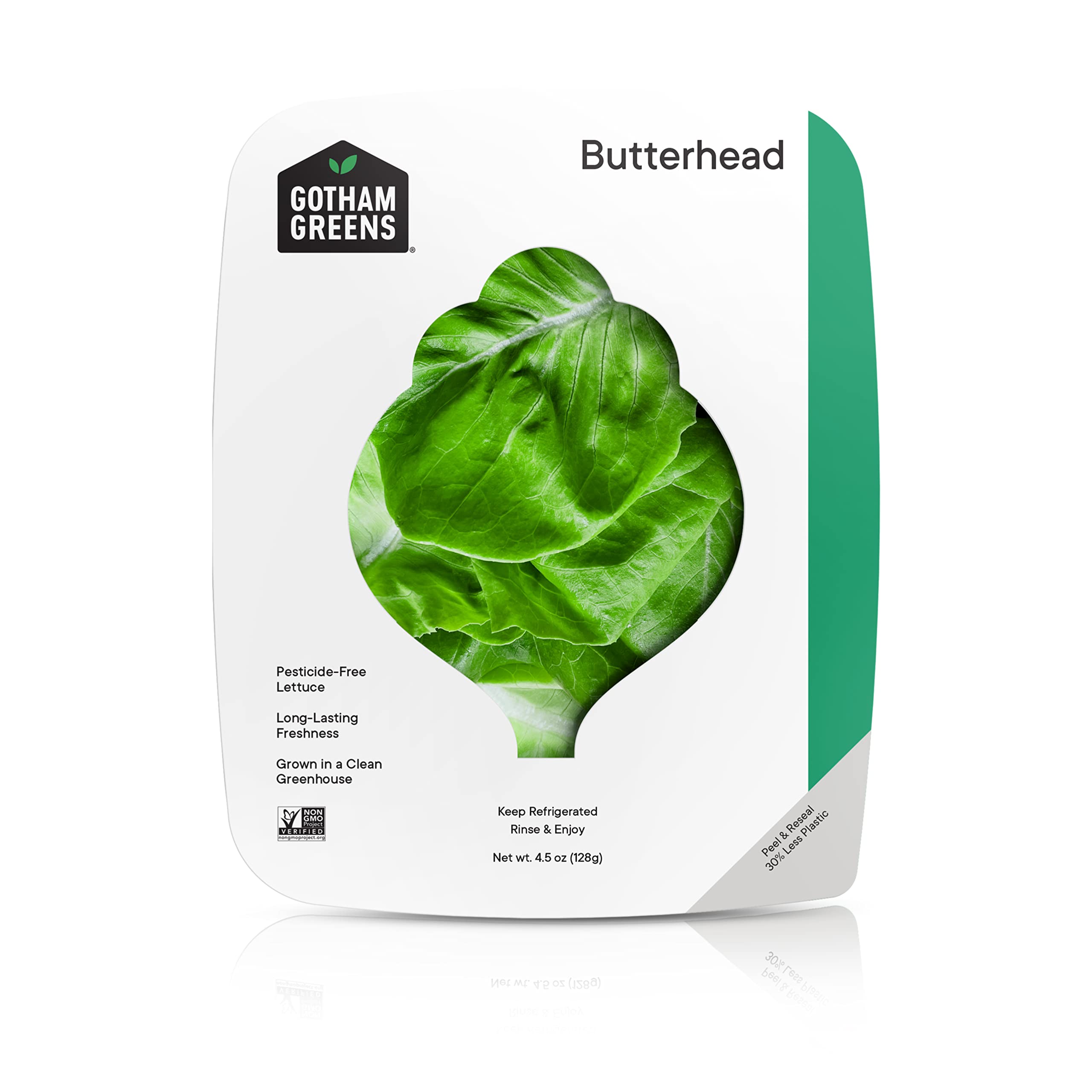 Gotham Greens Butterhead Lettuce - Fresh Organic Salad Greens, 4.5 oz (127g) - Perfect for Salads, Sandwiches & Healthy Meals