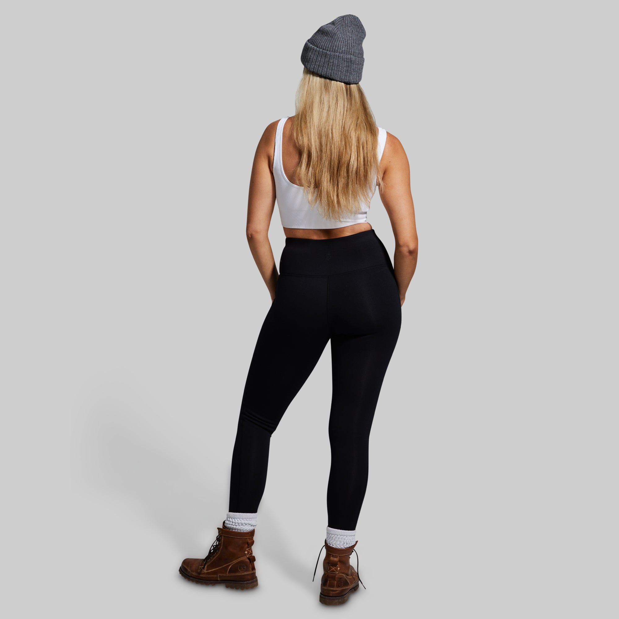 Women's Fleece Lined Leggings - Thermal Winter Tights for Cold Weather, Soft & Warm Black Yoga Pants - Perfect for Running, Workouts, Lounge & Outdoor Activities