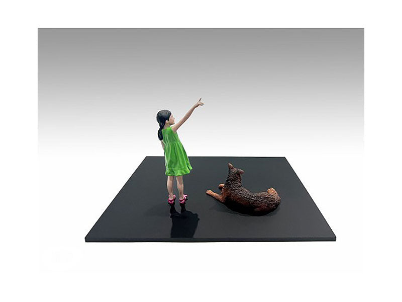 American Diorama Figure18 Series 1 Figure 703 - Set of 2 Highly Detailed 1/18 Scale Model Figures for Car Displays, Dioramas & Collectors - Perfect for Model Car Scenes & Miniature Photography